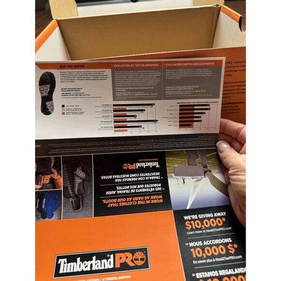 Timberland PRO Radius Shoes Womens Size 5.5M Gray Composite Safety Toe Work - Picture 13 of 14